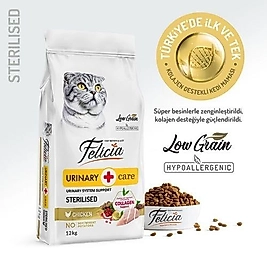 Felicia Tavuklu Kısır Kedi Maması 12 KG