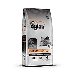 Dylan Tavuklu Kedi Maması  15 KG