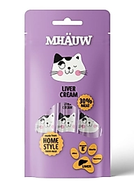 Mhauw Ciğerli Krema Kedi Ödülü 15 Gr 4 Lü