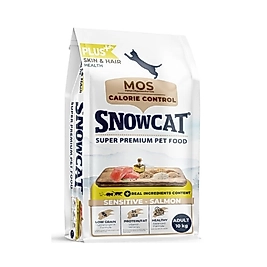 Snow Cat Plus Düşük Tahıllı Yetişkin Somonlu Kedi Maması KG