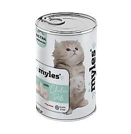 Myles Konserve Yavru Kedi Tavuk Etli Püre 415 GR