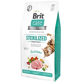 Brit Care Sterilised Urinary Tavuk Tahılsız Kısırlaştırılmış Kedi Maması KG