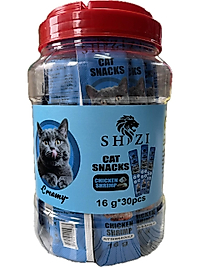 Shizi Tavuk & Karides  Kedi Ödül Pudingi 30 Lu Paket