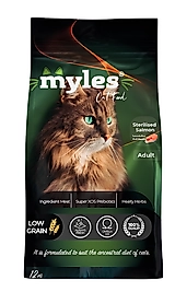 Myles Kısır Somonlu Yetişkin Kedi Maması 12 KG