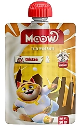 Taze Tavuklu & Keçi Sütlü Kedi Et Ezmesi 90gr