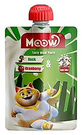 Taze Ördekli & Kızılcıklı Keçi Sütlü Kedi Et Ezmesi 90gr
