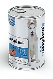Myles Konserve Yetişkin Köpek Dana Etli Püre 415 GR