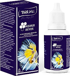 Biolive Aquaxı Axyos Akvaryum Için Yosun Ve Salyangoz Giderici 50ml