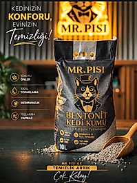 Mr Pisi Aktif Karbonlu kedi kumu