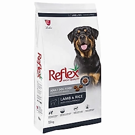 Reflex Lamb Rice Kuzu Etli Pirinçli Yetişkin Köpek Maması KG
