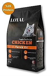 Loyal Tavuklu Yetişkin Kedi Maması 15Kg