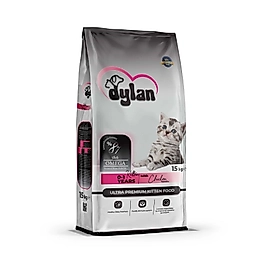 Dylan Kitten Tavuklu Kedi Maması 15 KG