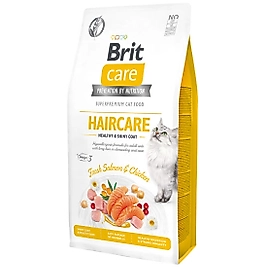 Brit Care Haircare Somon Tavuk Deri ve Tüy Sağlığı Tahılsız Kedi Maması KG
