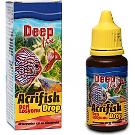 Deep Fix Acrifish Drop Akvaryum Su Düzenleyici Balık Deri Losyonu 30 ml
